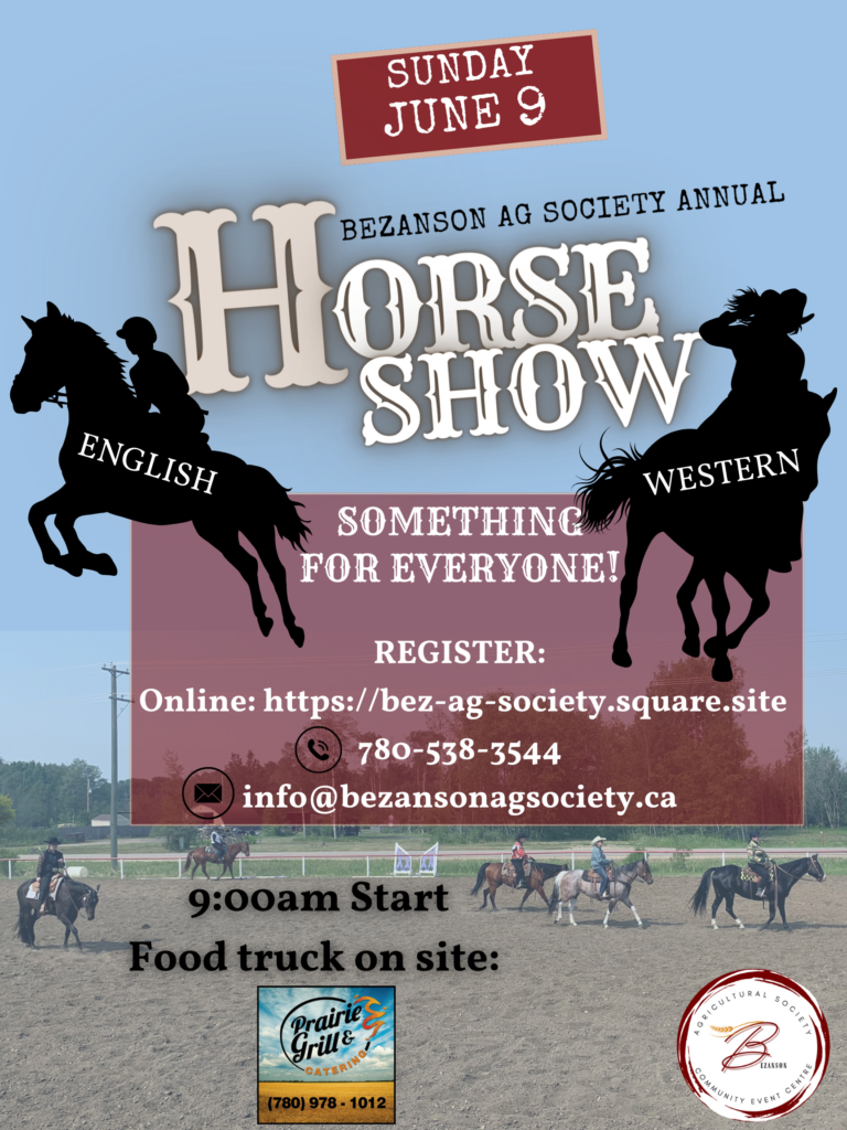 Bezanson Annual Horse Show The Official site of the Bezanson Community Event Centre